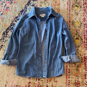 Vintage Eddie Bauer Denim Shirt - PERFECT 🤩